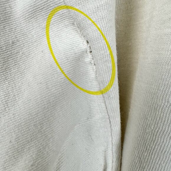 Vintage 90s Venice Beach Single Stitch Tee Shirt Off White Thrashed Streetwear - Picture 7 of 8